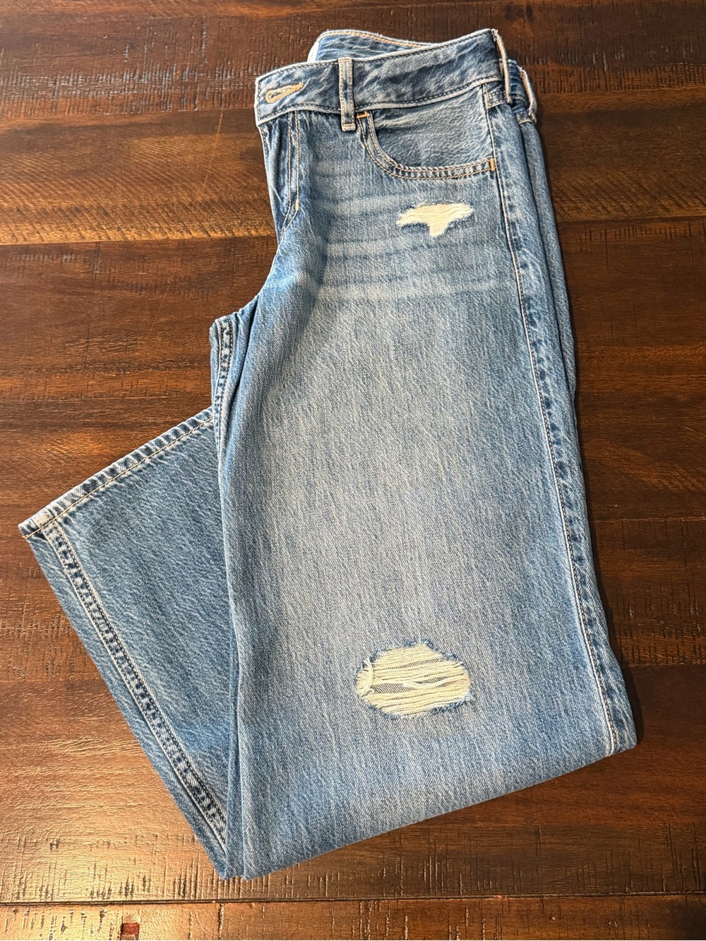 abercrombie kids wide leg jeans